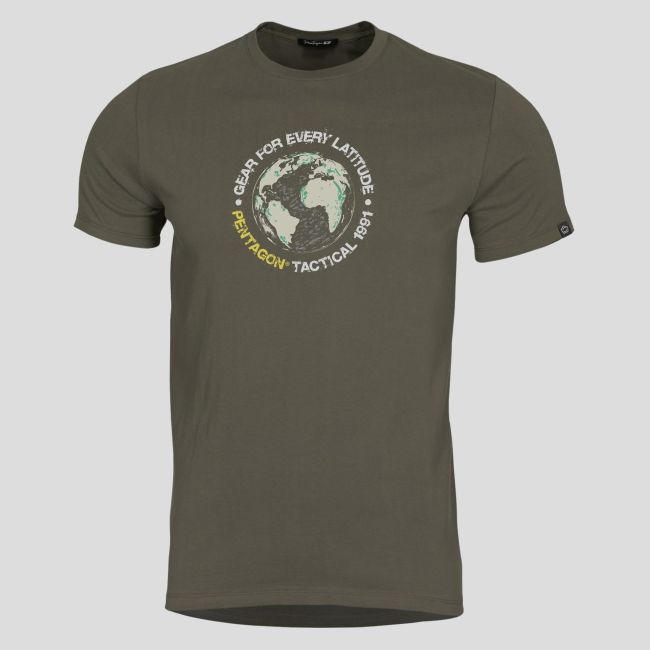 Camiseta Globe - RAL7013 - Pentagon