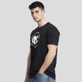 T-Shirt Initials - Noir - CloMod