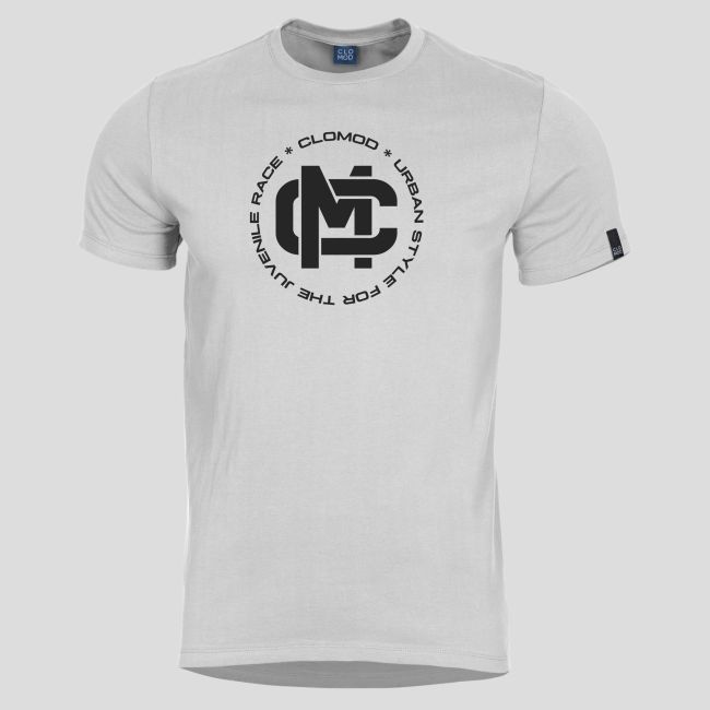 T-Shirt Initials - Weiß - CloMod