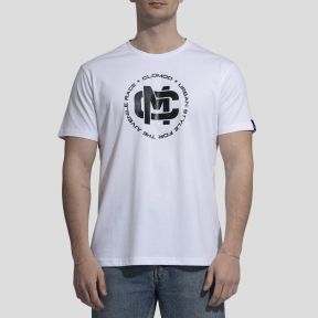 T-Shirt Initials - Wit - CloMod