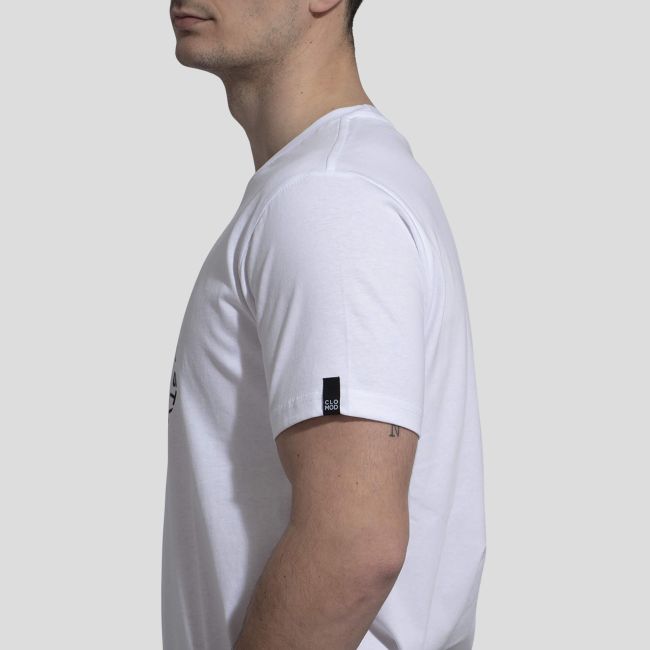 T-Shirt Initials - Blanc - CloMod