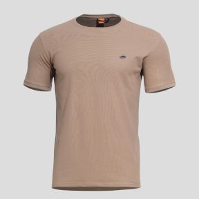 T-Shirt Levantes Rundhalsausschnitt - Braun Tan - Pentagon
