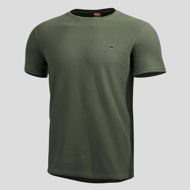 Levantes Crewneck Stripes Camo Green