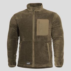 Veste polaire Grizzly full zip - Coyote - Pentagon