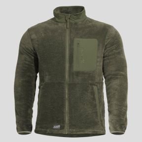 Fleecejack Grizzly full zip - RAL7013 - Pentagon