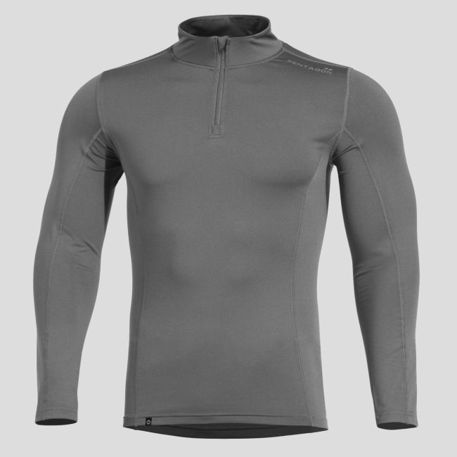 Koszulka termiczna Pindos 2.0 1/2 zip - Wolf Grey - Pentagon