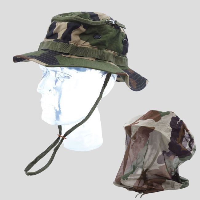 Kapelusz dżunglowy z moskitierą - Camo CE - OPEX