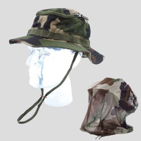 CHAPEAU JUNGLE AVEC MOUSTIQUAIRE - Patrol Equipement