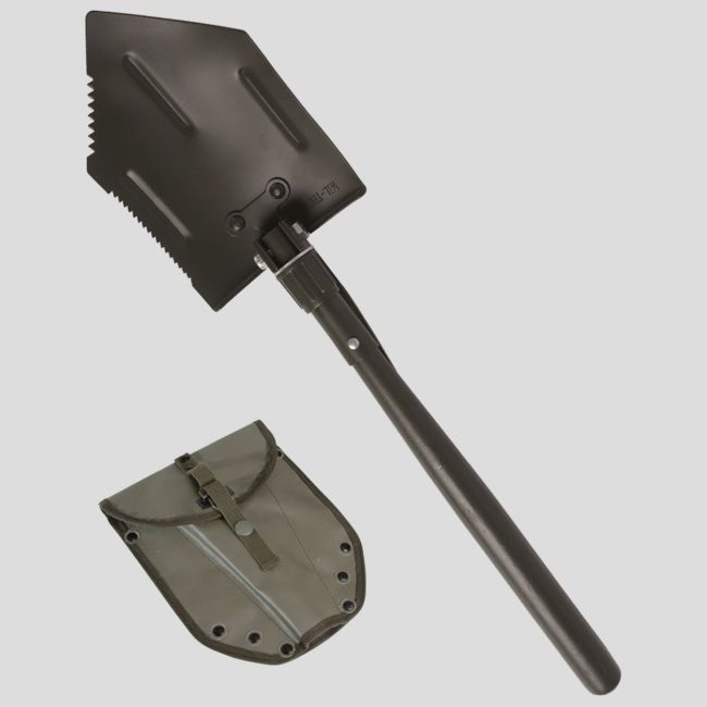 Pala US con funda - Verde Oliva - Mil-Tec