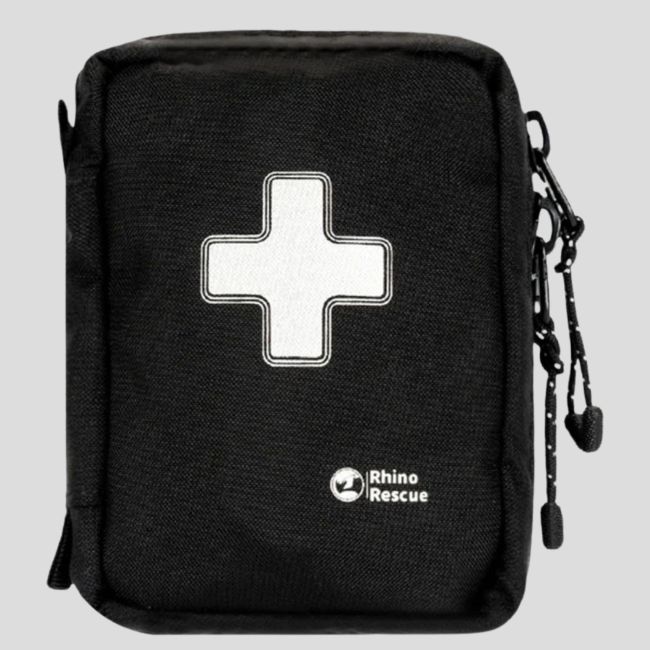 IFAK Molle Lasercut Tasche - Schwarz - Rhino Rescue