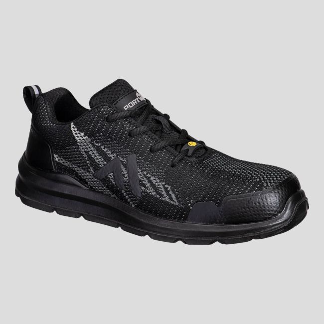 Scarpe di sicurezza composite S1PS ESD SR FO - Nero - Portwest