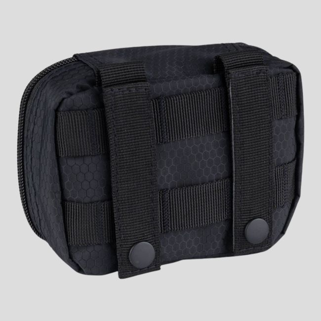 Bolsita de almacenamiento transparente Molle 15x12cm - Negro - 101 Inc