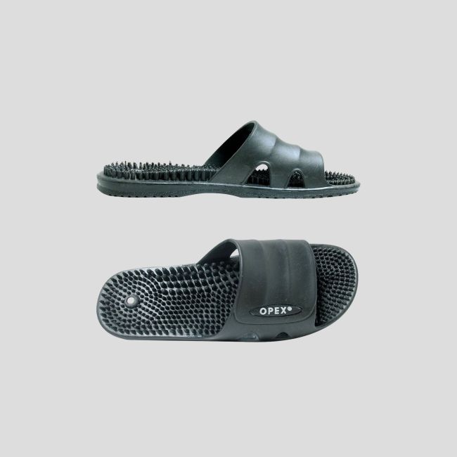 Komfortable Sandalen - Schwarz - OPEX