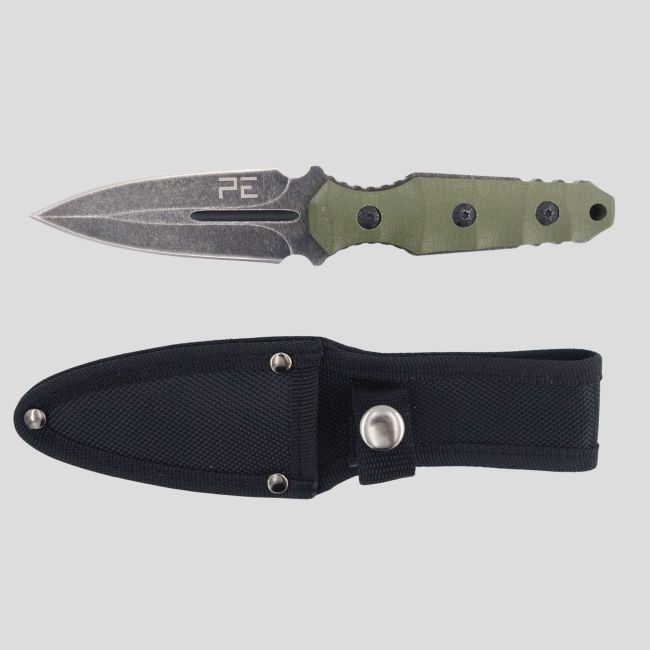 COUTEAU DE BOTTE 20CM Vert - Patrol Equipement