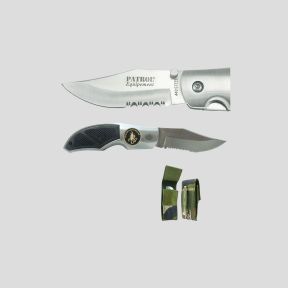 Rangers mes (lemmet 8,5cm) met badge Légion Étrangère en etui - Camo CE - OPEX