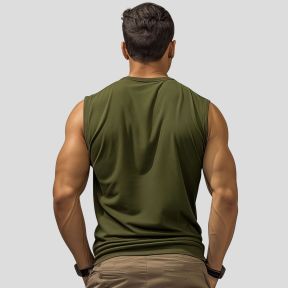 Débardeur Cooldry - Vert Olive - OPEX