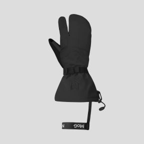 Luva de 3 dedos Frosttac (frio extremo) - Preto - MOG