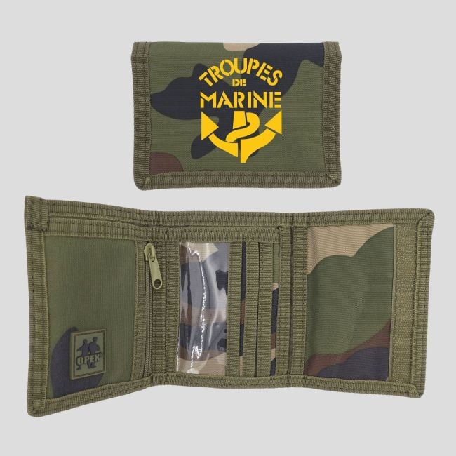 Geldbörse aus Polyester Troupes de Marine - Camo CE - OPEX