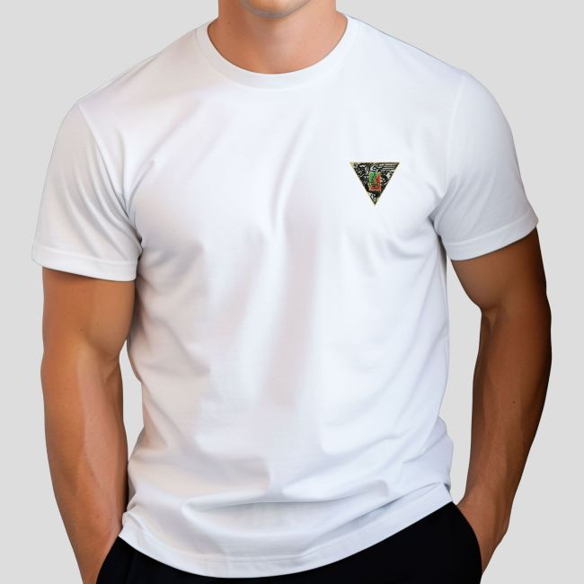 Haftowana koszulka T-shirt Legion Étrangère 2°REP - Biały - OPEX