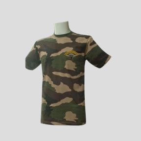 T-shirt haftowany Troupes Aéroportées - Camo CE - OPEX