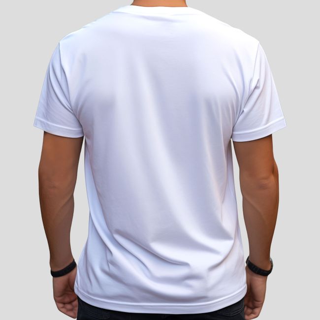 T-shirt sitodruk Marine Nationale - Biały - OPEX
