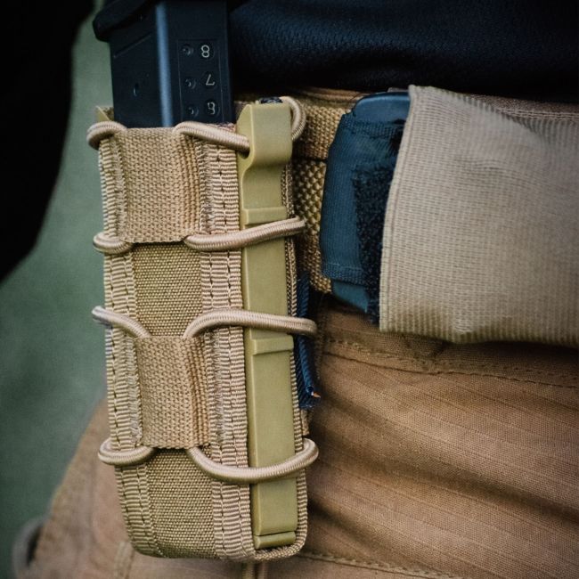 Porta-carregador simples Condor para pistolas - Coyote - Trix Tactical