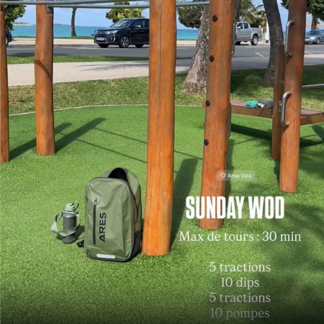 Wodoodporny plecak Miami - Khaki - Ares