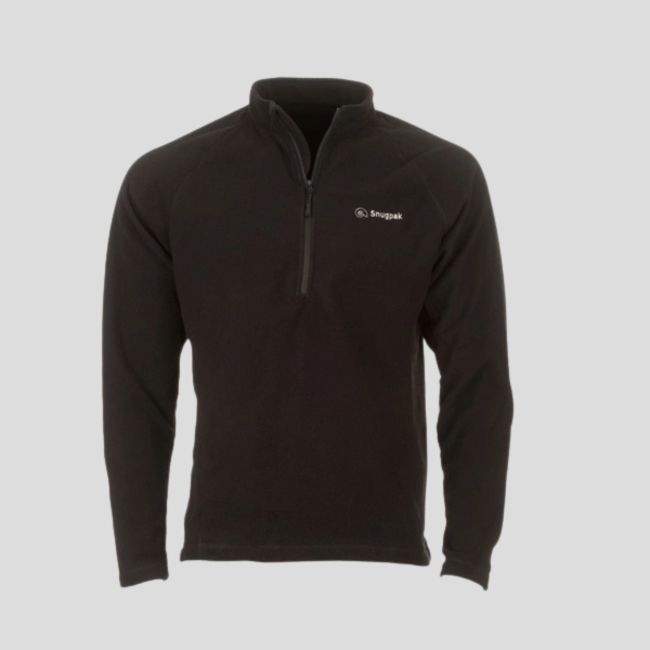 Fleece-Hemd Impact - Schwarz - Snugpak