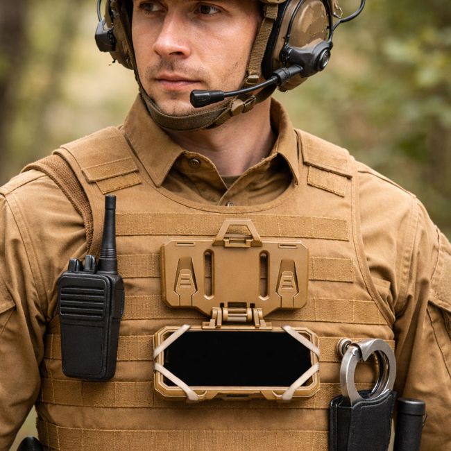 Alpha telefoonhouder voor tactisch Molle-vest - Coyote - OPEX