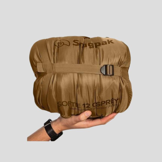 Mumien-Schlafsack Softie 12 Osprey (-15° bis -10° und +) - Tan - Snugpak