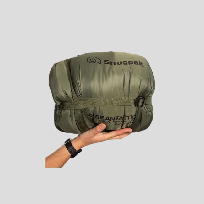 Sacco a pelo mummia Softie Antartica (-30° a -20° e +) - Verde Oliva - Snugpak