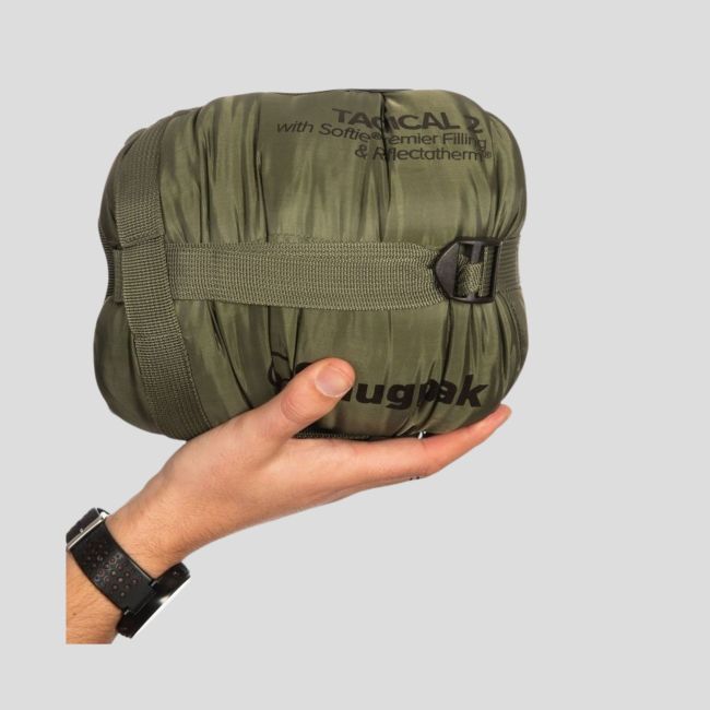 Sacco a pelo mummia Tactical 2 (-5° a 0° e +) - Verde Oliva - Snugpak
