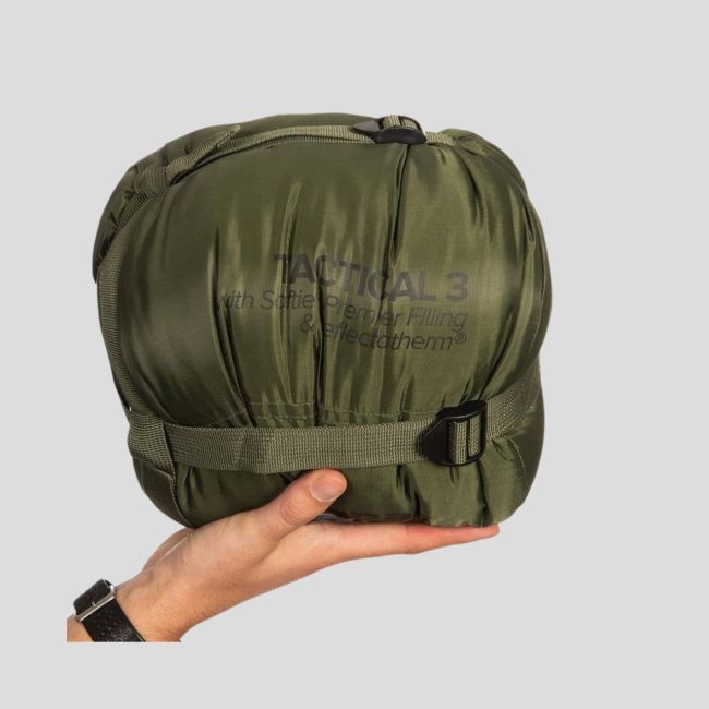 Mummie slaapzak Tactical 3 (-12° tot -7° en +) - Olijfgroen - Snugpak