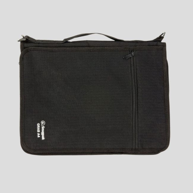 Borsa portadocumenti Grab A4 - Nero - Snugpak