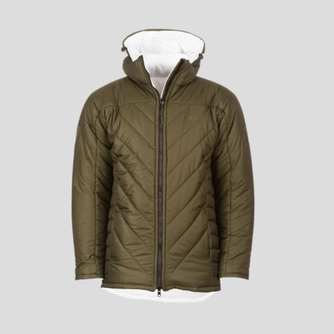 Isolierjacke SJ12 (bis -20°C) wendbar - Oliv/Weiß - Snugpak