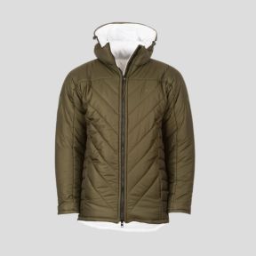 Isolerende jas SJ12 (tot -20°C) omkeerbaar - Olijfgroen/Wit - Snugpak