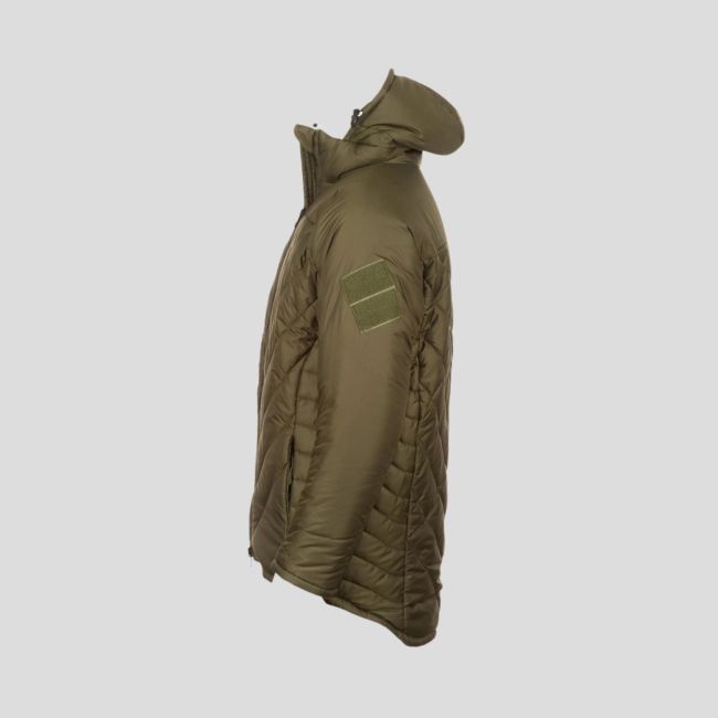 Giacca isolante SJ12 (fino a -20°C) reversibile - Verde Oliva/Bianco - Snugpak