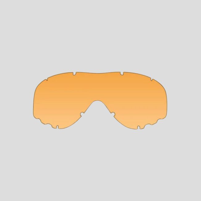 Balistisch beschermingsmasker Spear (kit 3 glazen Grijs/Kleurloos/Roestig) - Zwart - Wiley X
