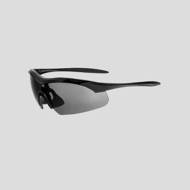 Balistyczne okulary ochronne Vapor (zestaw 3 szkieł Szare/Bezbarwne/Rdzawe) - Czarne - Wiley X