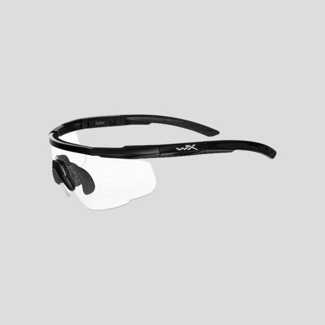 Gafas de protección balística Saver Advanced (lente Incolora) - Negro - Wiley X