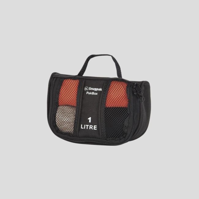 Pochette de rangement mesh PakBox 1L - Noir - Snugpak