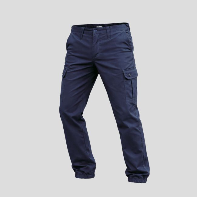 Calças com bolsos laterais foscas de Segurança - Azul Marinho - Patrol Equipement