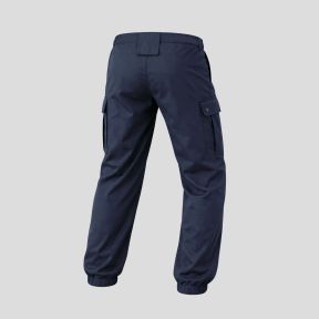 Hose mit seitlichen matten Sicherheitstaschen - Marineblau - Patrol Equipement