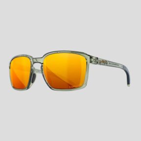 Gafas de sol Alfa (lentes Captivate™ polarizadas y espejos Bronce) - Verde Oliva Transparente - Wiley X