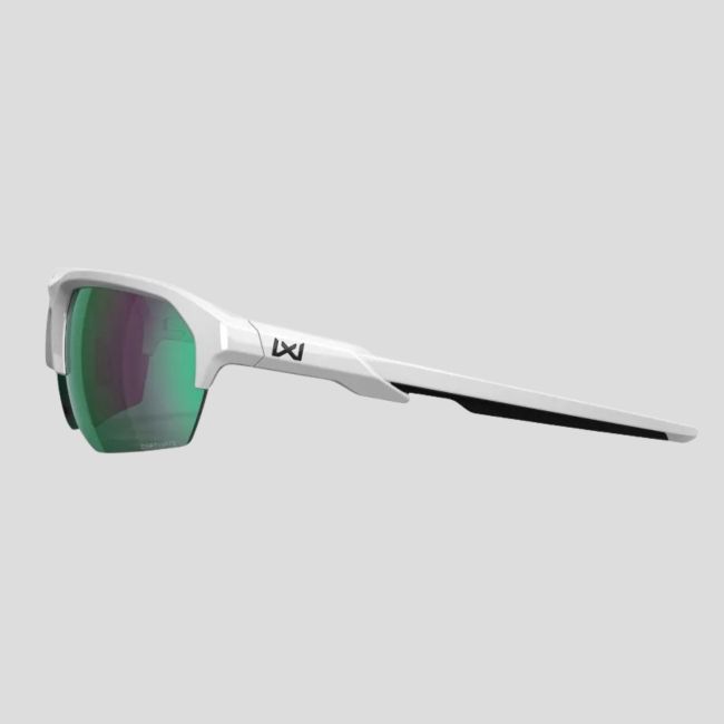 Lunettes de soleil Jakl (verres Captivate™ polarisés et miroirs Verts) - Blanc - Wiley X