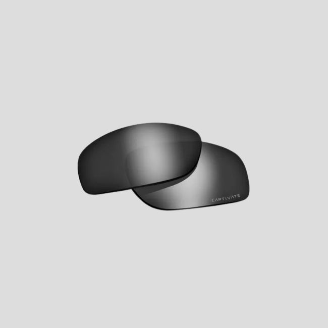 Verres de remplacement pour lunettes Jakl - Captivate™ polarisé et miroir Noir - Wiley X