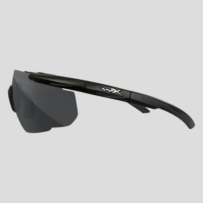 Ballistische Schutzbrille Saber Advanced (Kit 2 Gläser Grau/Farblos) - Schwarz - Wiley X