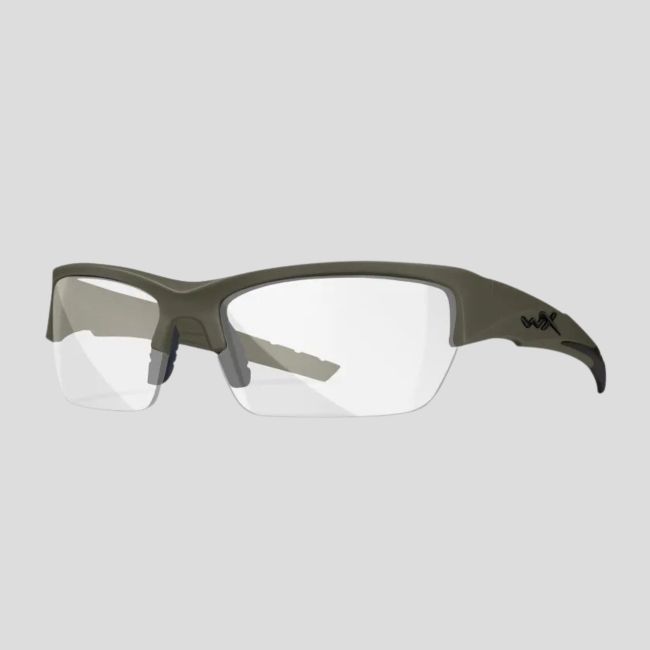 Gafas de protección balística Valor (kit 3 lentes Gris/Incoloras/Óxido) - Verde Oliva - Wiley X