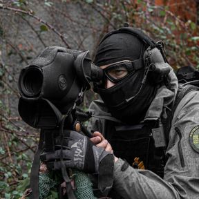 Máscara de protección balística Lynx (kit 2 lentes Gris/Incoloro) - Verde Oliva - Wiley X