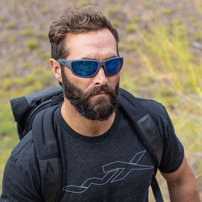 Óculos de proteção balística Climb (lentes Cinza) - Preto - Wiley X